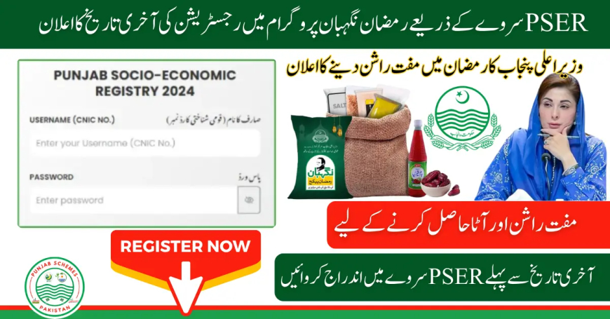 CM Punjab Nigehban Ramadan Package 2025| How to Get Rashan Card?