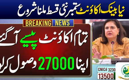 BISP 8171 Double Payment October 2025 – Receive Rs. 27,000 Safely with 8171 CNIC Check