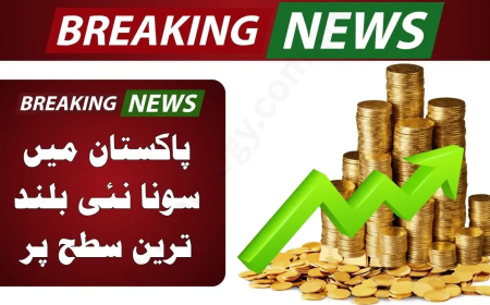 Gold Prices in Pakistan Continue Record-Breaking Rise, Close to Rs. 420,000